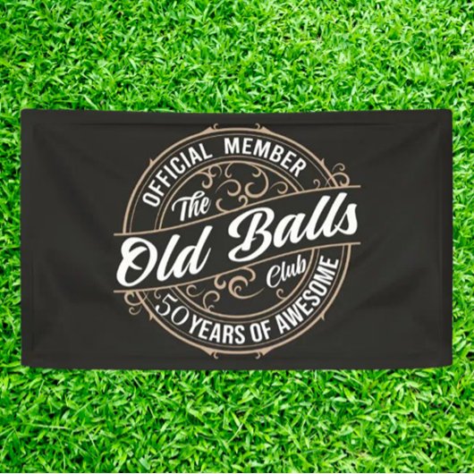 50. Geburtstag Awesome Banner