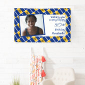 50. Geburtstag BARBADOS FLAG Custom Foto Banner (Insitu)