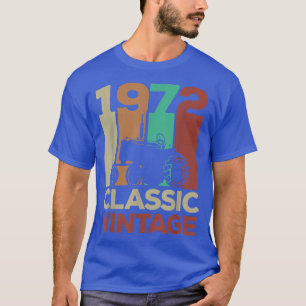 50. Geburtstag Bauer 1972 Retro Vintag T-Shirt