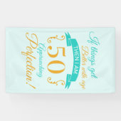50. Geburtstag besser mit Alter Banner (Horizontal)