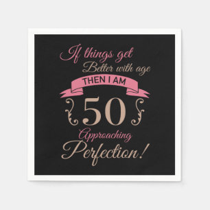 50. Geburtstag besser mit Alter Serviette