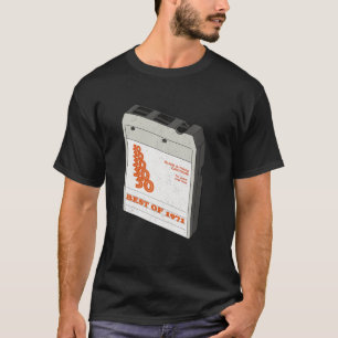 50. Geburtstag Best Of 1971 8-Spur-Kassette Retro T-Shirt
