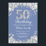 50. Geburtstag Blau und Silver Diamond Einladung<br><div class="desc">Einladung zum 50. Geburtstag. Blau und Silber Kristall Diamond. Eleganter Geburtstag Bash einladen. Erwachsener zum Geburtstag. Frauen zum Geburtstag. Männer zum Geburtstag. Für weitere Anpassungen klicken Sie bitte auf die Schaltfläche "Anpassen" und verwenden Sie unser Designwerkzeug,  um diese Vorlage zu ändern.</div>