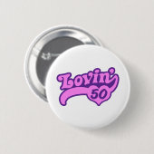 50. Geburtstag Button (Vorne & Hinten)