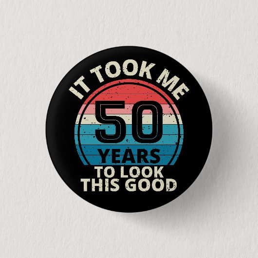 50. GEBURTSTAG BUTTON (Vorderseite)