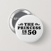 50. Geburtstag Button (Vorne & Hinten)