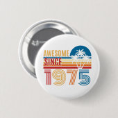 50. GEBURTSTAG BUTTON (Vorne & Hinten)
