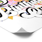 50. Geburtstag Crew 50 Party Crew Poster (Ecke)