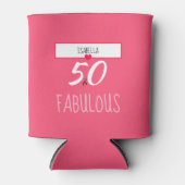 50. Geburtstag Custom Can Coolers Dosenkühler (Vorderseite)