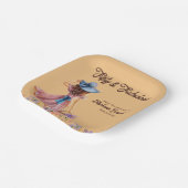 50. Geburtstag der eleganten Frau Pappteller (Gewinkelt)