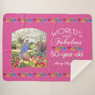 50. Geburtstag Die mächtigsten Edelsteine pink de Sherpadecke