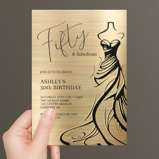 50. Geburtstag Einladung