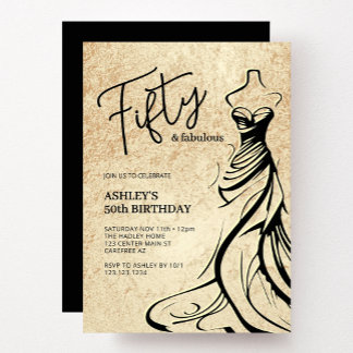 50. Geburtstag Einladung