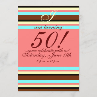 50. Geburtstag Einladung