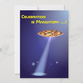 50. Geburtstag 👽 Entführung von UFO-Alien Einladung