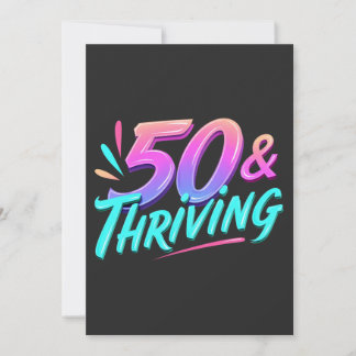 50. Geburtstag & Erfolg feiern Einladung