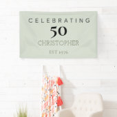 50. Geburtstag feiern Banner (Insitu)