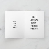 50. GEBURTSTAG FUN KARTE (Innenseite)