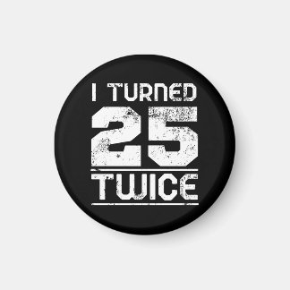 50. Geburtstag Funny Magnet