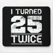 50. Geburtstag Funny Mousepad (Vorne)