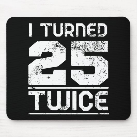 50. Geburtstag Funny Mousepad (Vorne)