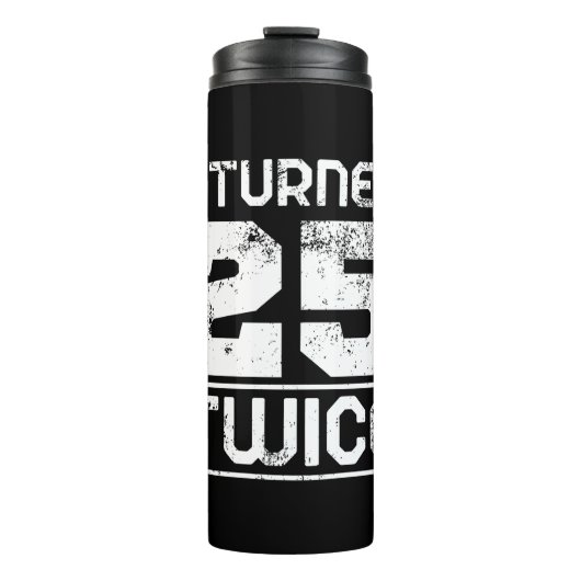 50. Geburtstag Funny Thermosbecher (Vorderseite)