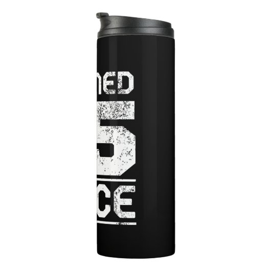 50. Geburtstag Funny Thermosbecher (Nach rechts gedreht)