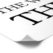 50. Geburtstag für Frauen Poster (Ecke)