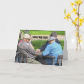 50. GEBURTSTAG FÜR IHN FUNNY CARDS KARTE (Gelbe Blume)