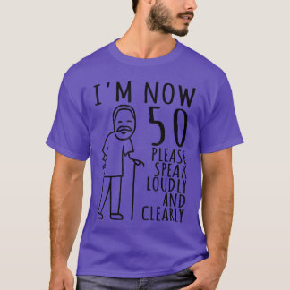 50. Geburtstag für ihn Männer bin jetzt 50 Jahre a T-Shirt
