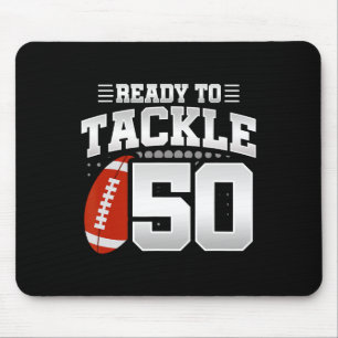 50. Geburtstag - Fußball Geburtstagsparty - 50. Ge Mousepad