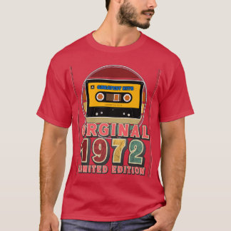 50. Geburtstag Geschenk Beste Hits Retro Music Cas T-Shirt