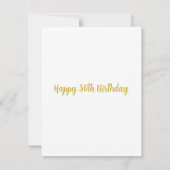 50. Geburtstag Gitarrenrocks 50 Personalisiert (Rückseite)