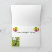 50. Geburtstag Gossipy Ducks Funny Karte (Innenseite)