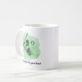 50. Geburtstag Herren Baseball-Schlagmann Kaffeetasse (Vorderseite Links)