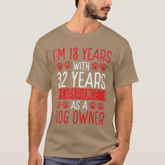 50. Geburtstag Hund Mama Hund Vater 50 Jahre alte T-Shirt