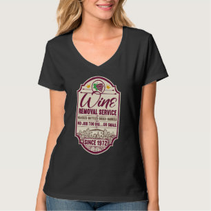 50. Geburtstag I Label Wine Decanter I Wine Remova T-Shirt