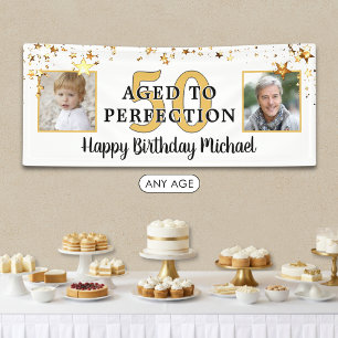 50. Geburtstag - IM LAUF DER ZEIT perfektioniert S Banner