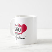 50. Geburtstag Kaffeetasse (Vorderseite Links)