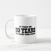 50. Geburtstag Kaffeetasse (Links)