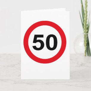 50 Geburtstag Karte