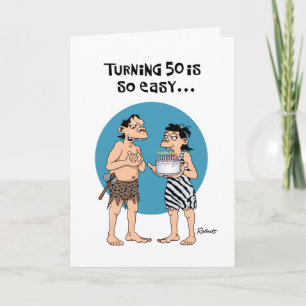 50. Geburtstag Karte
