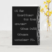 50. Geburtstag Karte (Gelbe Blume)