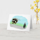 50. GEBURTSTAG KARTE (Gelbe Blume)