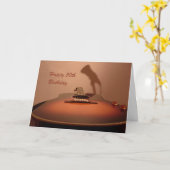 50. Geburtstag Karte (Gelbe Blume)