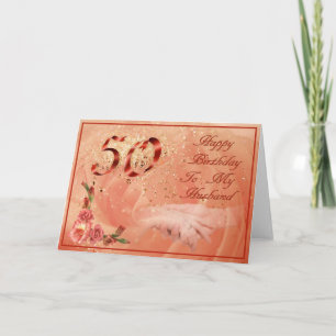 50. Geburtstag Karte