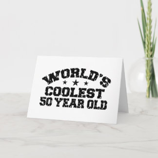 50. Geburtstag Karte