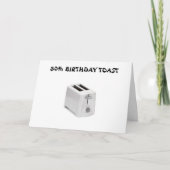 50. GEBURTSTAG KARTE (Vorderseite)