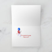 50. Geburtstag Karte (Innenseite)