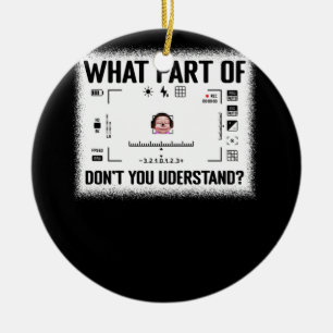 50. Geburtstag Keramik Ornament